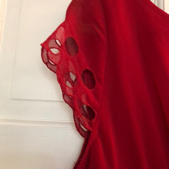 bar III Red cocktail dress size Large - Picture 4 of 9